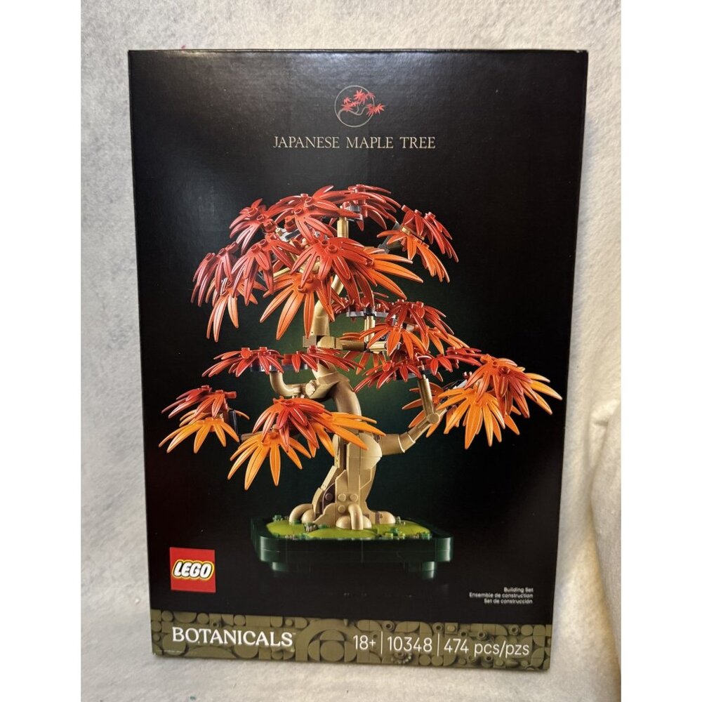 Lego 10348 Japanese Maple Tree Building Set Botanical Collection 474 Pieces Ages